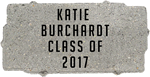 Katie Burchardt 2017届毕业生